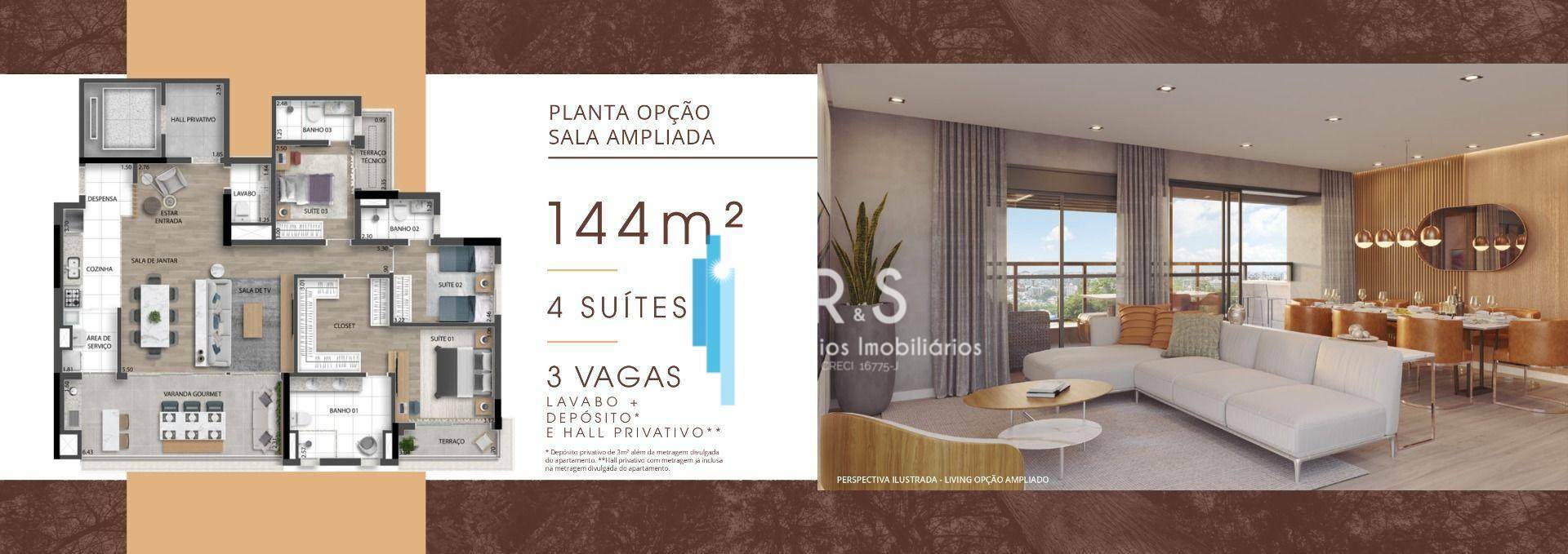 Apartamento à venda com 4 quartos, 144m² - Foto 19