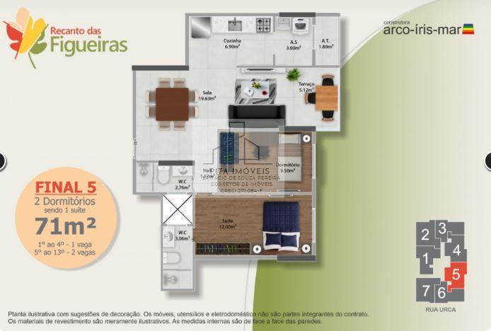 Apartamento à venda com 2 quartos, 66m² - Foto 35