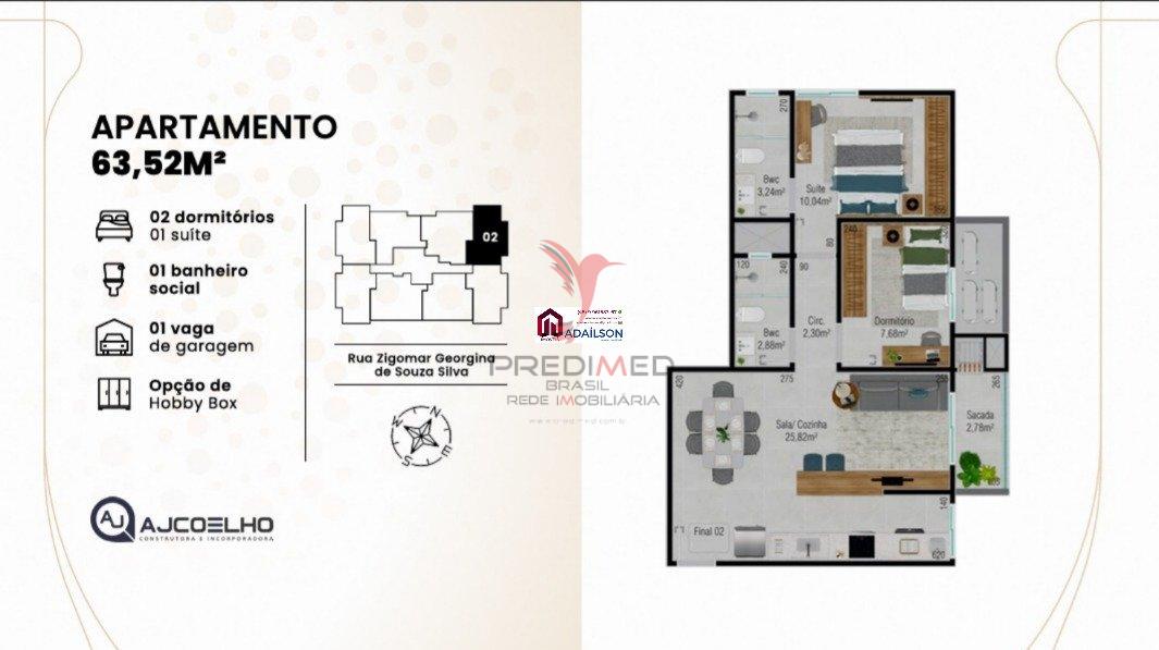 Apartamento à venda com 2 quartos, 55m² - Foto 27