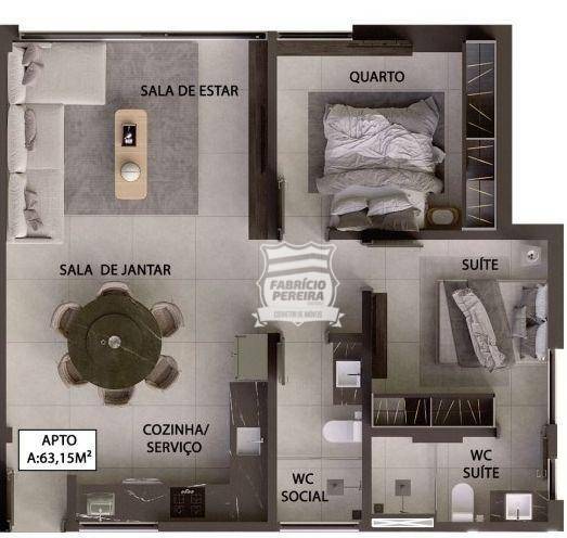 Apartamento à venda com 3 quartos, 90m² - Foto 46