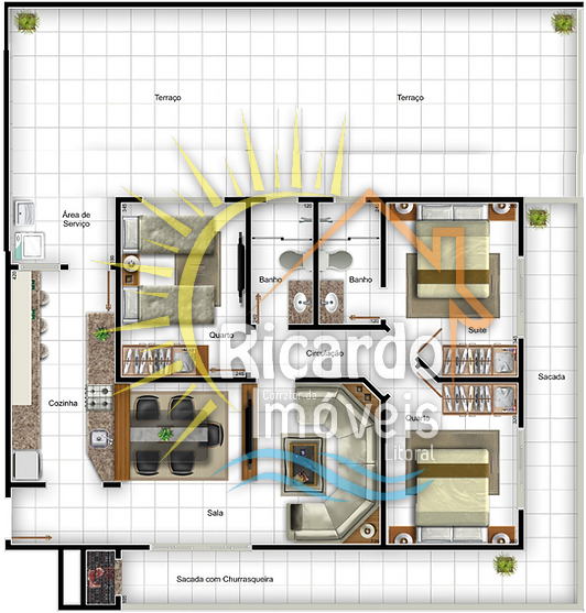 Apartamento à venda com 3 quartos, 183m² - Foto 24