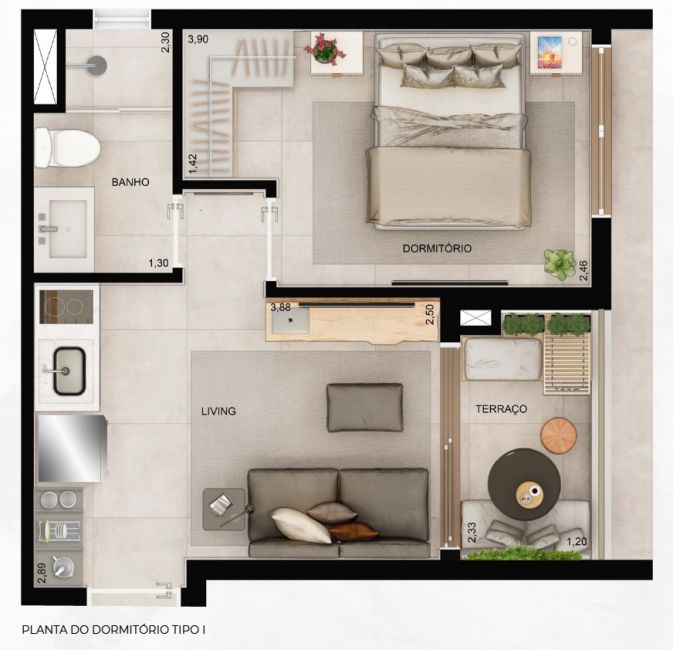 Apartamento à venda com 2 quartos, 53m² - Foto 18