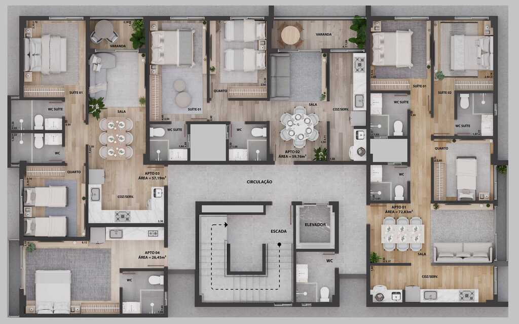 Apartamento à venda com 2 quartos, 5719m² - Foto 32