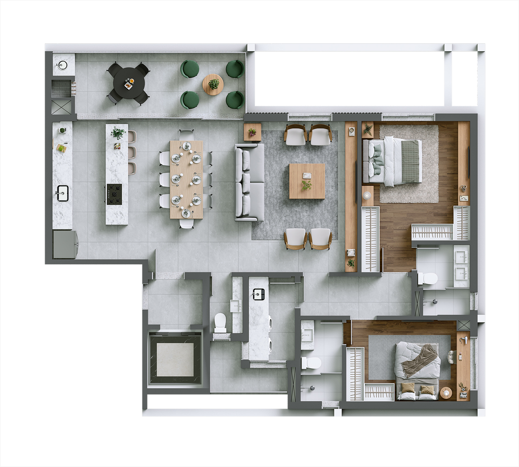 Apartamento à venda com 3 quartos, 14784m² - Foto 43