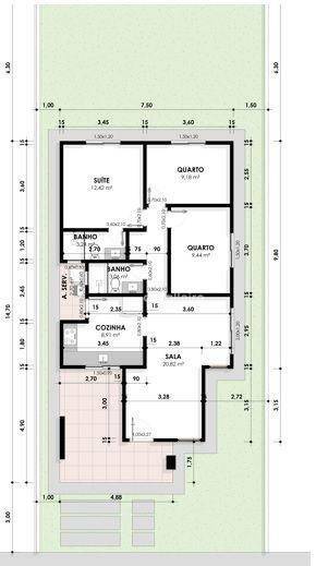 Casa de Condomínio à venda com 3 quartos, 99m² - Foto 2