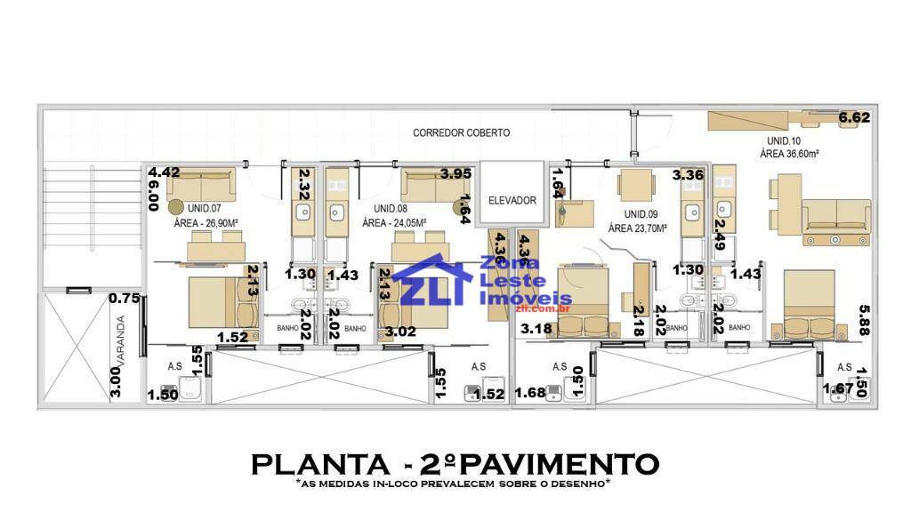 Kitnet e Studio à venda com 1 quarto, 26m² - Foto 14