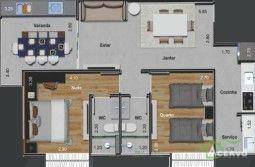 Apartamento à venda com 2 quartos, 176m² - Foto 9