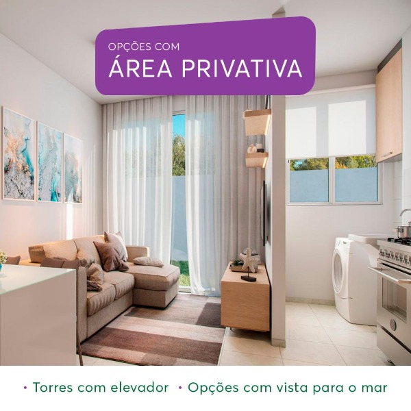 Apartamento à venda com 2 quartos, 42m² - Foto 3