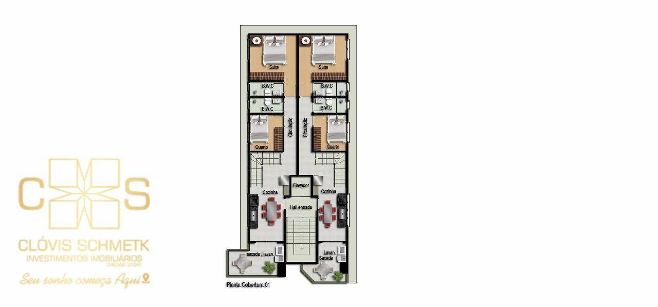 Apartamento à venda com 3 quartos, 130m² - Foto 8