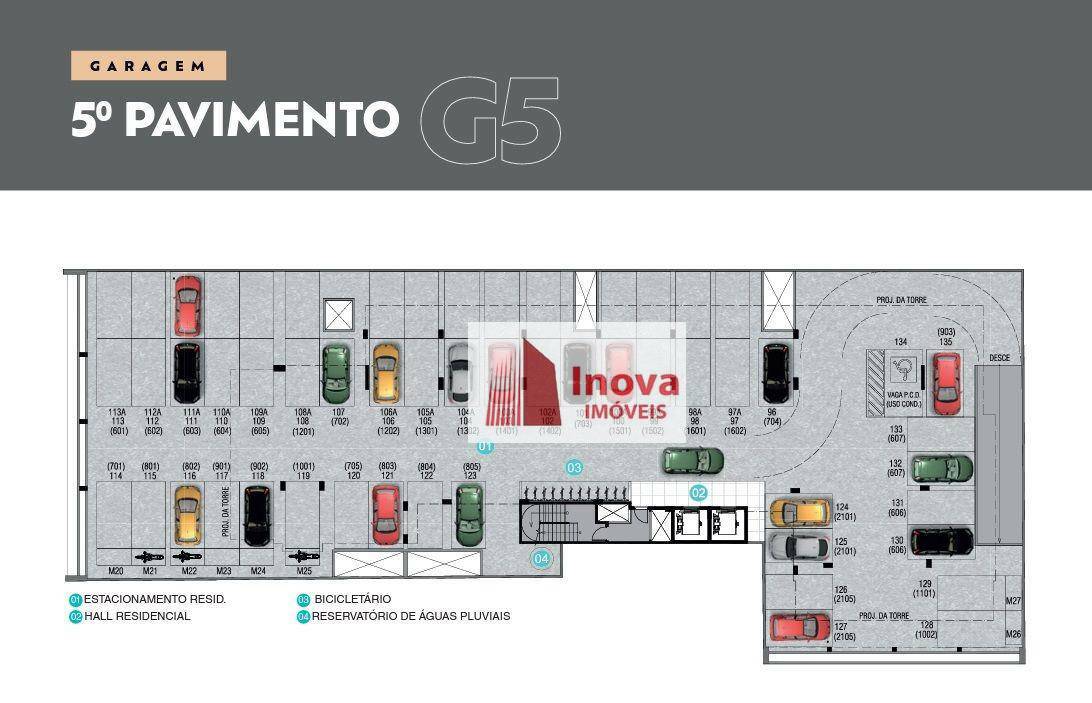 Apartamento à venda com 2 quartos, 61m² - Foto 24