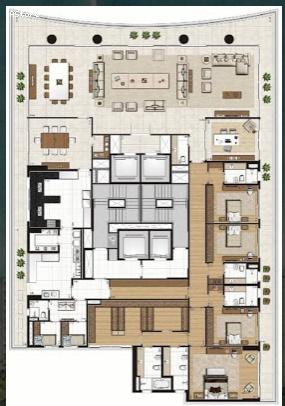 Apartamento à venda com 4 quartos, 632m² - Foto 2