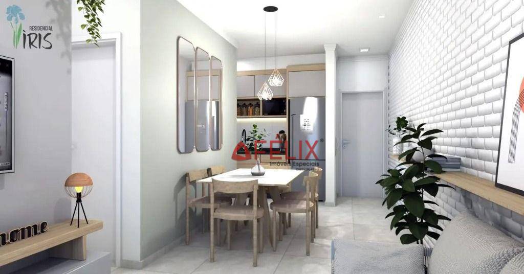 Apartamento à venda com 2 quartos, 59m² - Foto 2