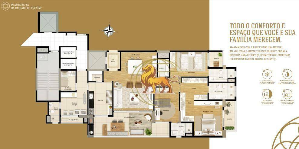 Apartamento à venda com 3 quartos, 148m² - Foto 28