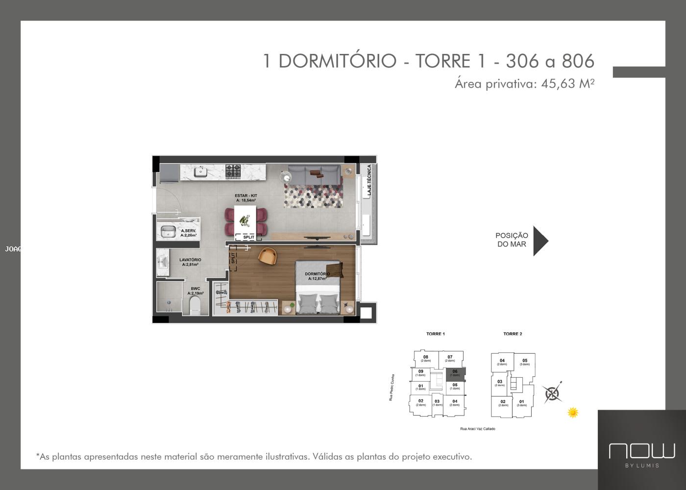 Apartamento à venda com 1 quarto, 45m² - Foto 25