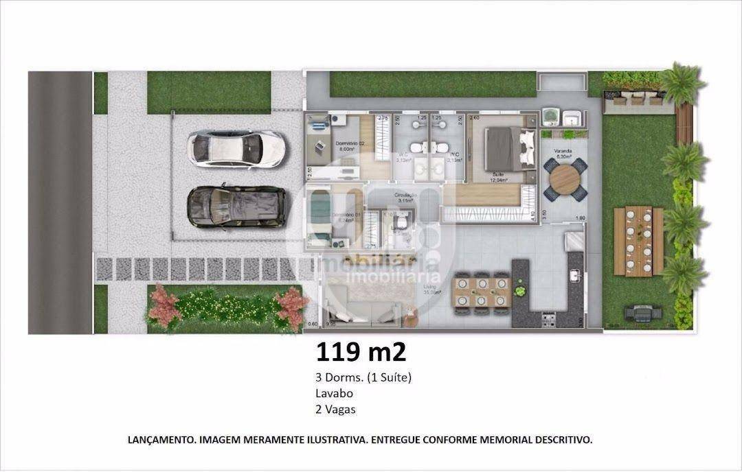 Casa de Condomínio à venda com 3 quartos, 119m² - Foto 35