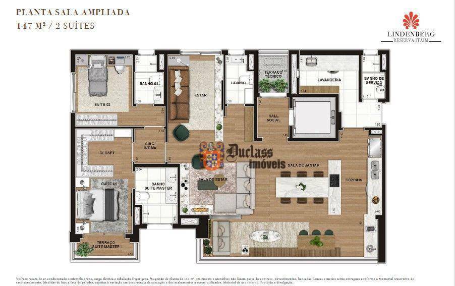 Apartamento à venda com 3 quartos, 147m² - Foto 28