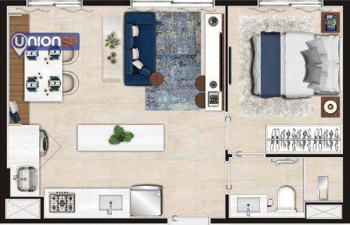 Apartamento à venda com 2 quartos, 34m² - Foto 22