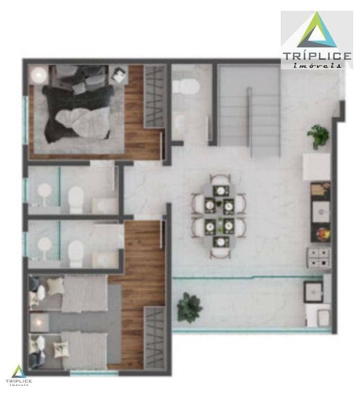 Cobertura à venda com 3 quartos, 120m² - Foto 44