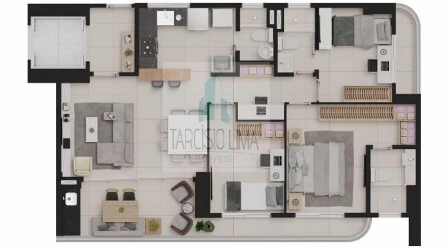 Apartamento à venda com 3 quartos, 90m² - Foto 25