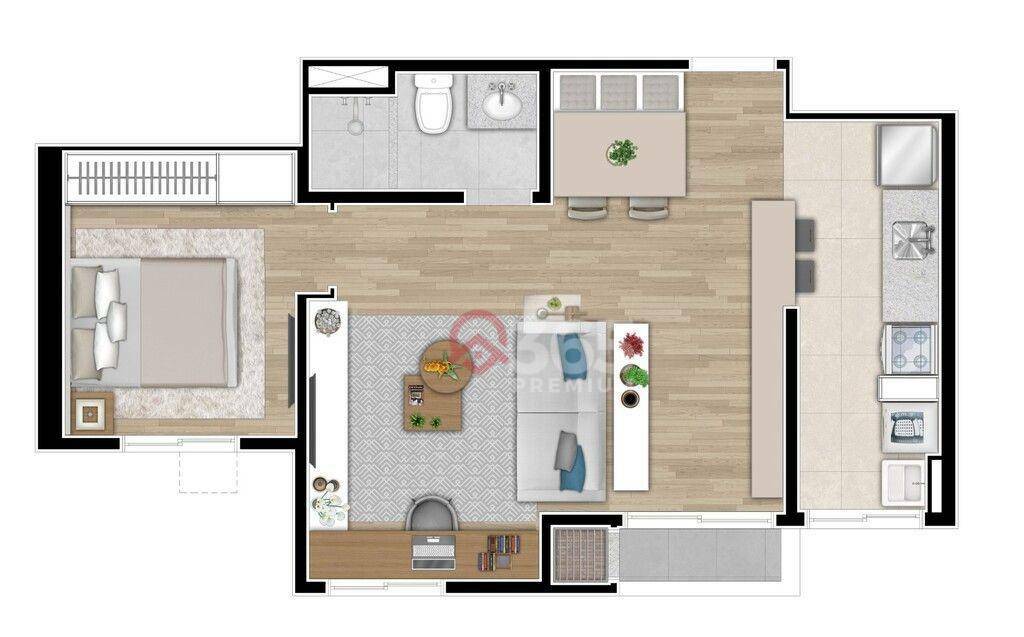 Apartamento à venda com 2 quartos, 44m² - Foto 23