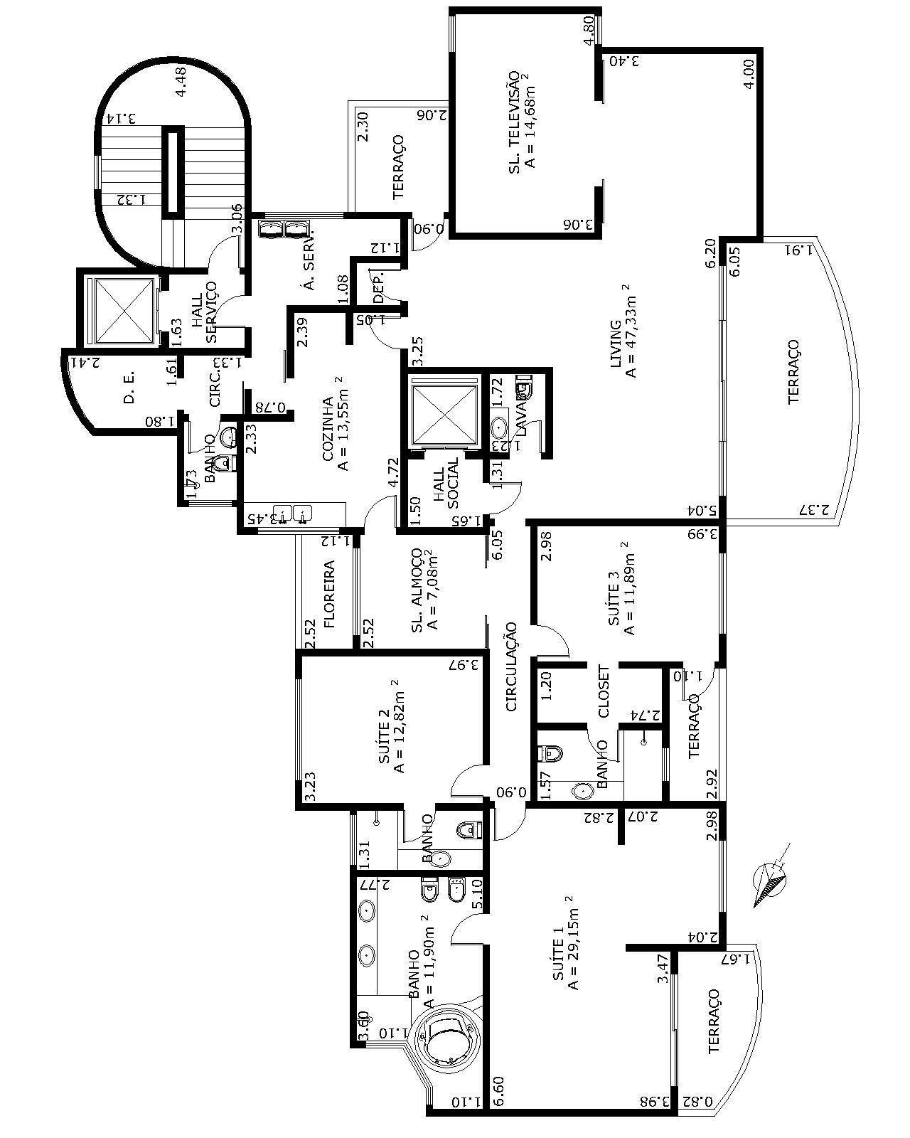 Apartamento, 4 quartos, 306 m² - Foto 4