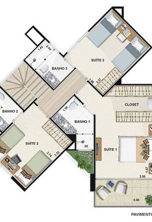 Apartamento à venda com 3 quartos, 93m² - Foto 10