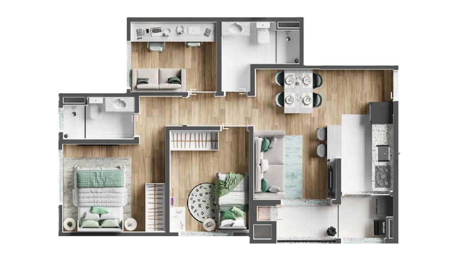 Apartamento à venda com 2 quartos, 4661m² - Foto 23