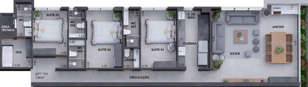 Apartamento à venda com 2 quartos, 16803m² - Foto 31