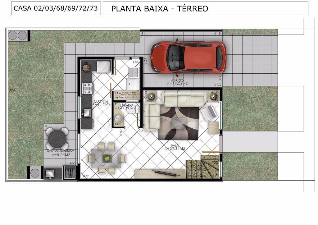 Casa à venda com 3 quartos, 130m² - Foto 12