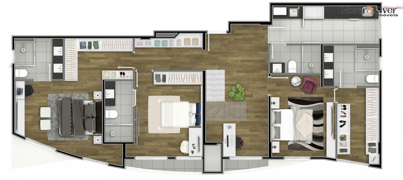 Apartamento à venda com 2 quartos, 59m² - Foto 14