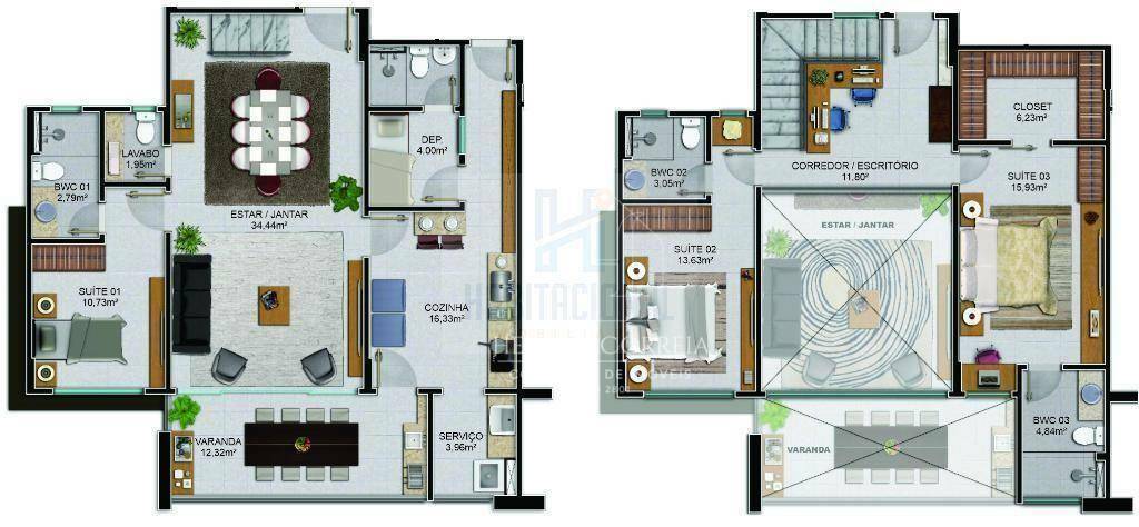 Apartamento à venda com 4 quartos, 193m² - Foto 6