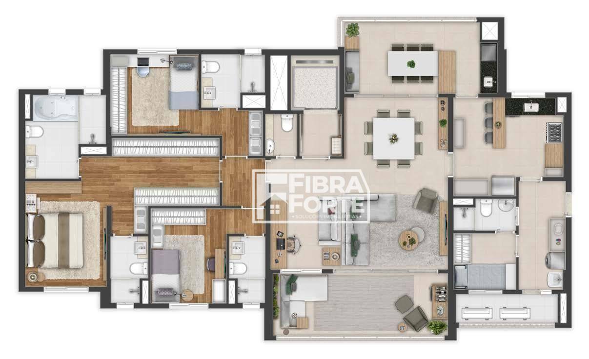 Apartamento à venda com 3 quartos, 163m² - Foto 45