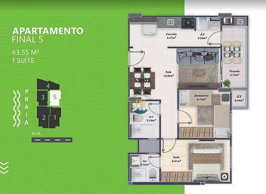 Apartamento à venda com 2 quartos, 84m² - Foto 32