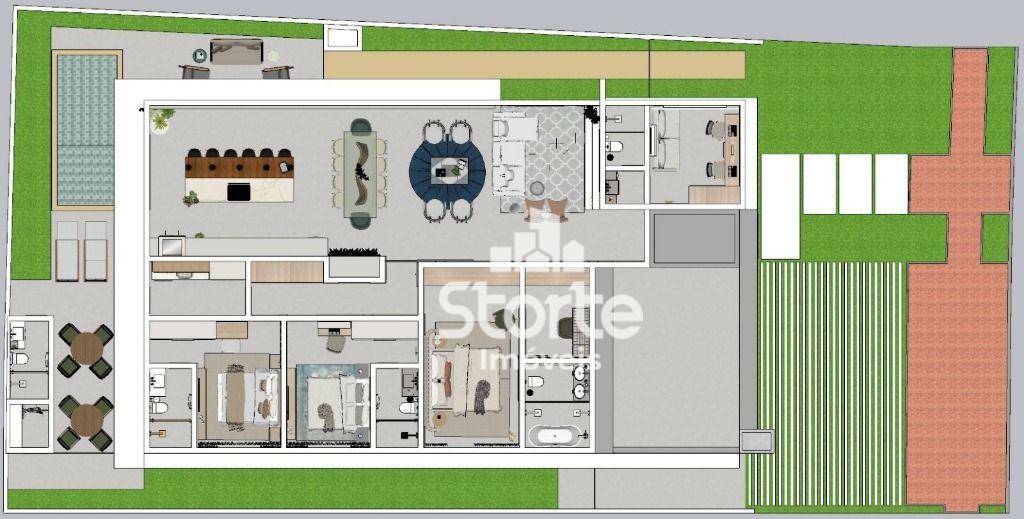 Casa de Condomínio à venda com 4 quartos, 243m² - Foto 40