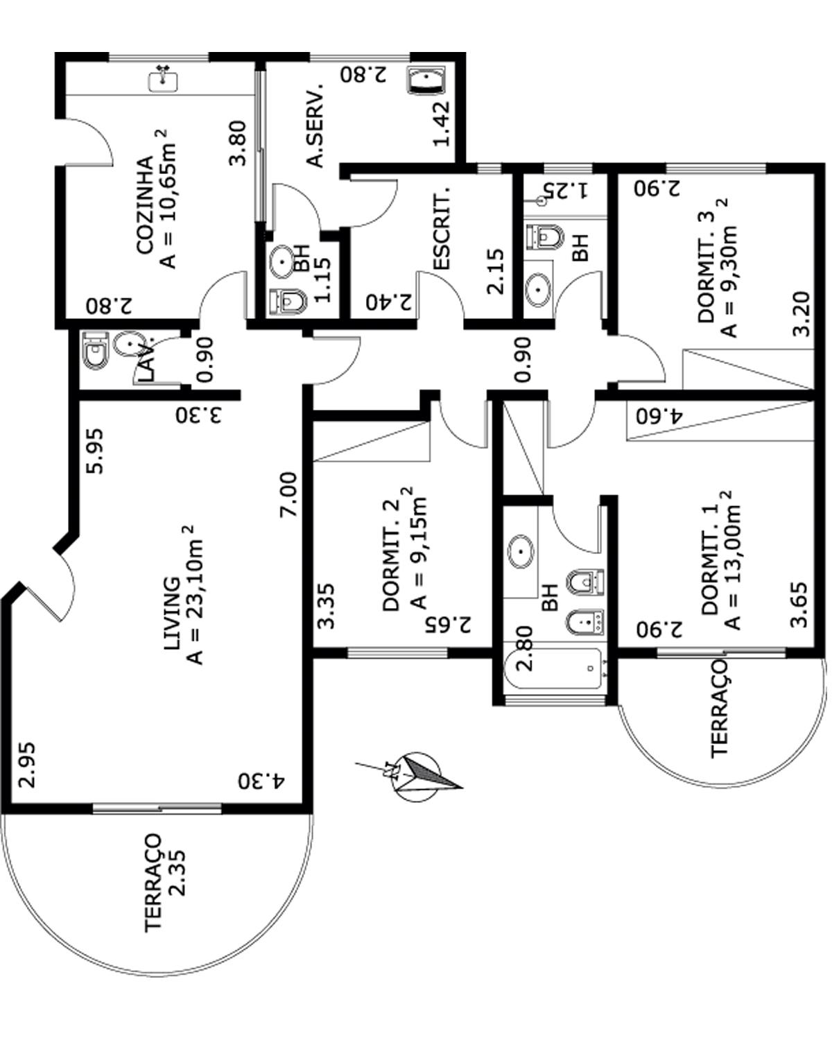 Apartamento à venda com 3 quartos, 126m² - Foto 5