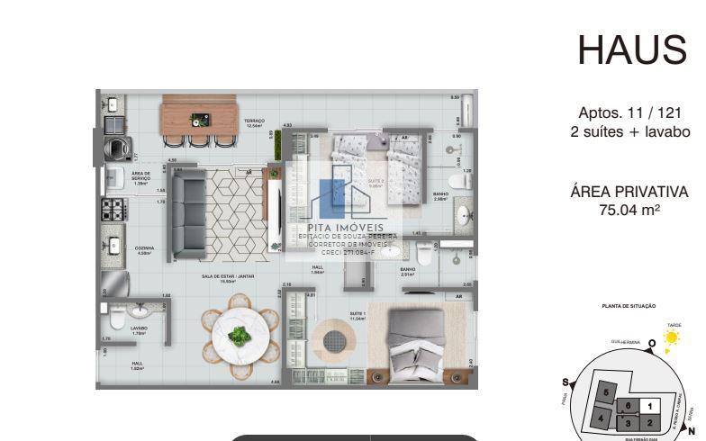 Apartamento à venda com 2 quartos, 78m² - Foto 36