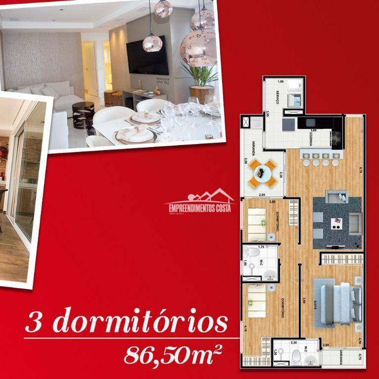 Apartamento à venda com 2 quartos, 82m² - Foto 26