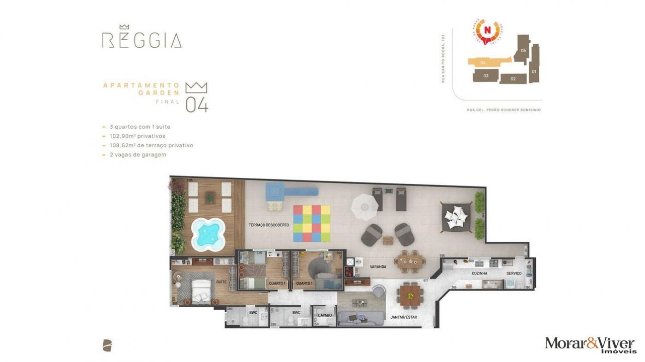 Apartamento à venda com 3 quartos, 103m² - Foto 25