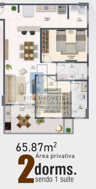 Apartamento à venda com 2 quartos, 65m² - Foto 13