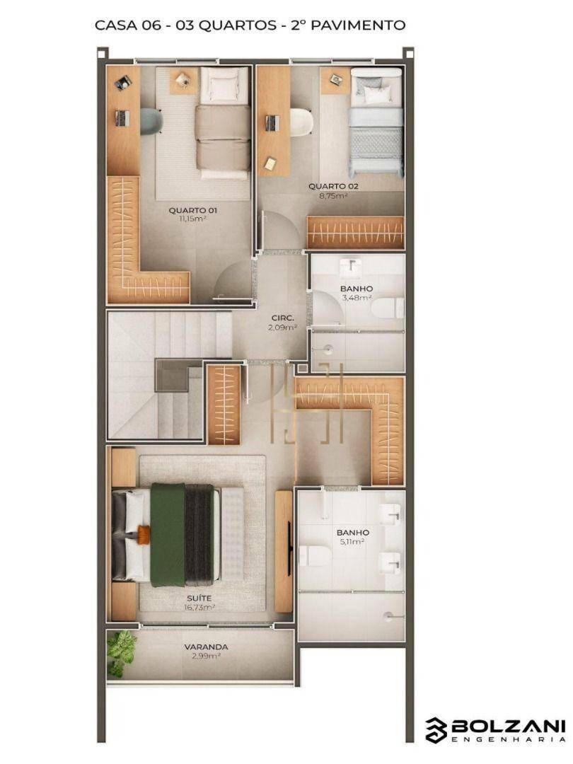 Casa de Condomínio à venda com 3 quartos, 125m² - Foto 28