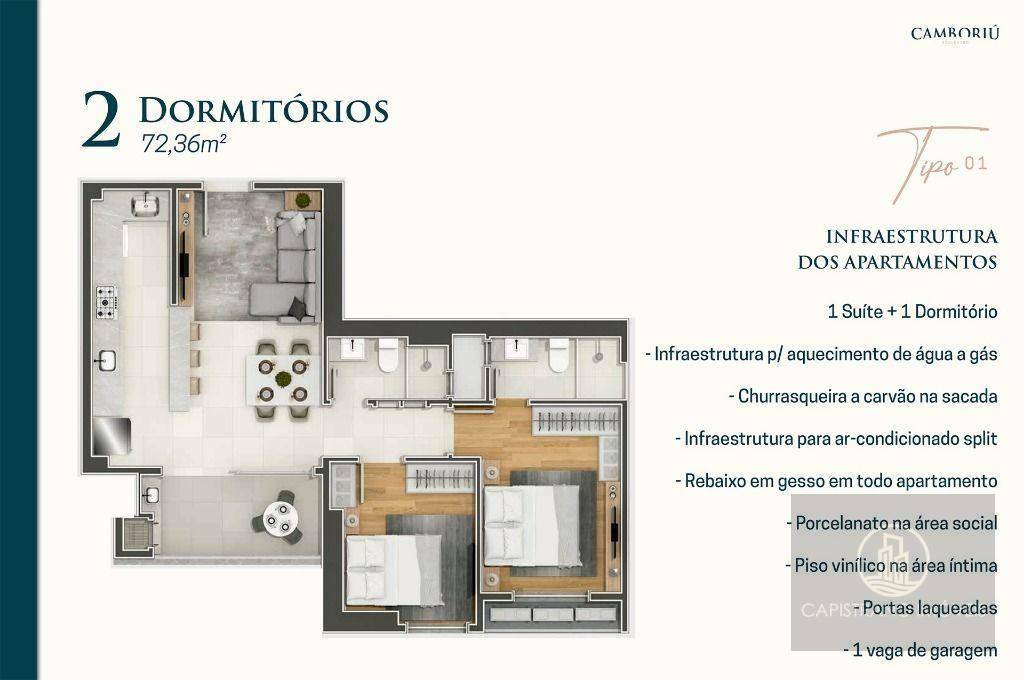 Apartamento à venda com 2 quartos, 73m² - Foto 26