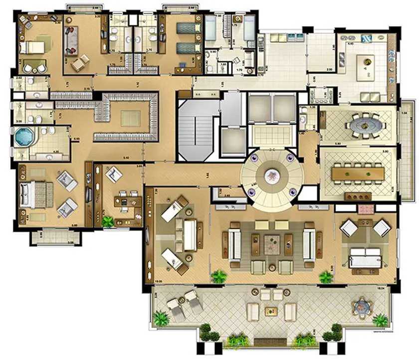 Apartamento à venda com 4 quartos, 607m² - Foto 6