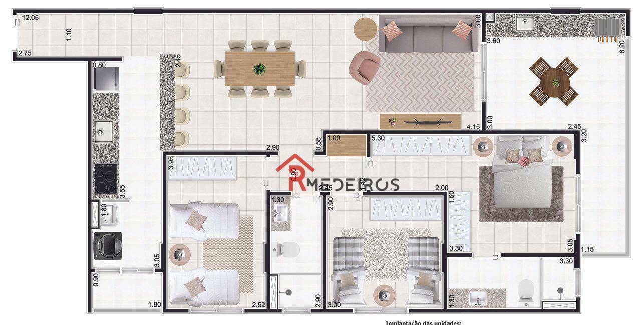 Apartamento à venda com 3 quartos, 112m² - Foto 17