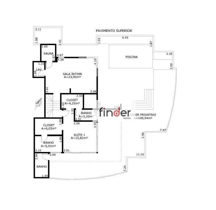 Apartamento à venda com 3 quartos, 262m² - Foto 50