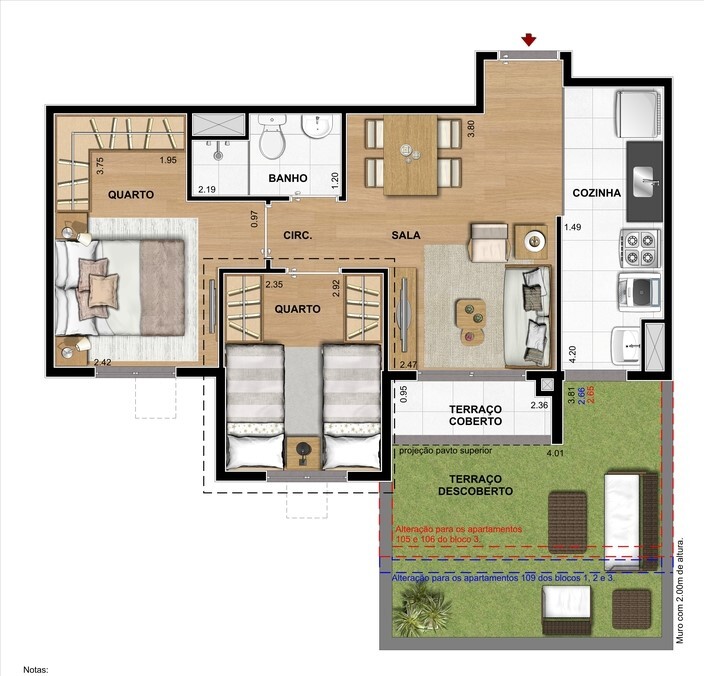 Apartamento à venda com 1 quarto, 6587m² - Foto 26