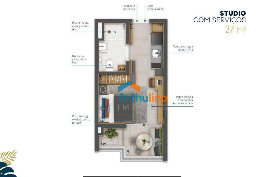 Apartamento à venda com 2 quartos, 65m² - Foto 24