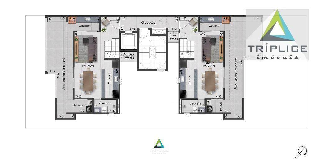 Cobertura à venda com 3 quartos, 175m² - Foto 22