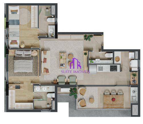 Apartamento à venda com 3 quartos, 79m² - Foto 31