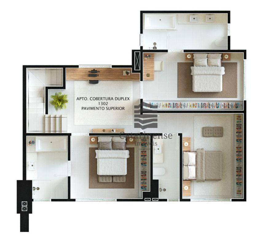 Apartamento à venda com 3 quartos, 270m² - Foto 13