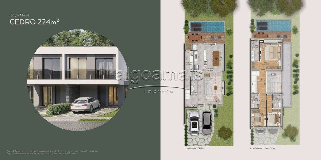 Casa de Condomínio à venda com 3 quartos, 224m² - Foto 1